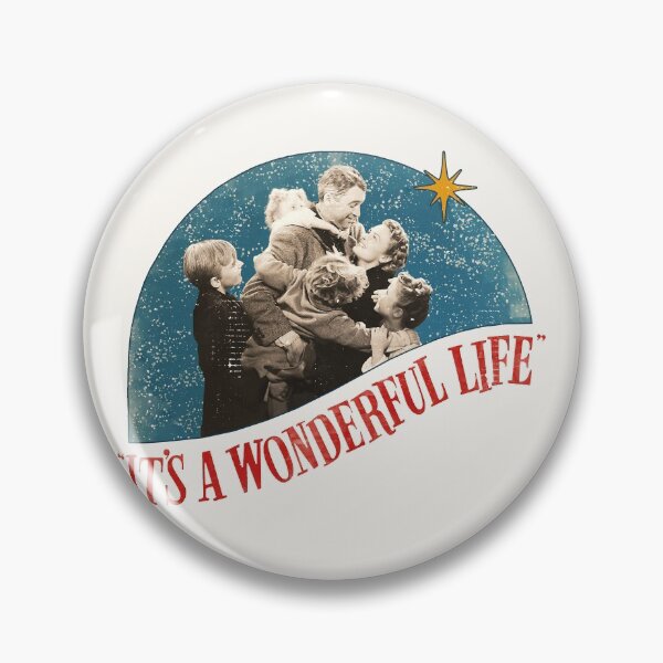 Item preview, It's a Wonderful Life Distressed Classic Christmas designed and sold by acquiesce13.