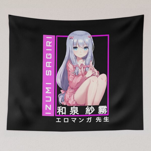 Item preview, Funny Men Izumi Sagiri - Eromanga Sensei Classic Fan designed and sold by AngelaMills119.