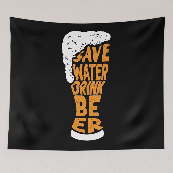 Item preview, Save Water Drink Beer designed and sold by amirmax.