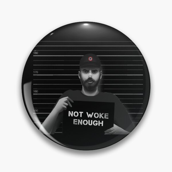 Item preview, Unique "Not Woke Enough" design on mug shot. Ideal for designed and sold by Art-for-World.