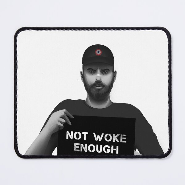 Item preview, Original "Not Woke Enough" design with a twist designed and sold by Art-for-World.