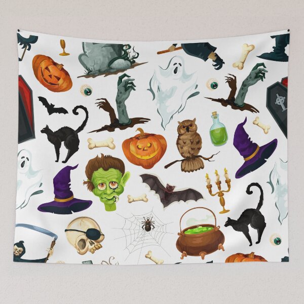 Item preview, Halloween pattern designed and sold by ShopLizCreates.