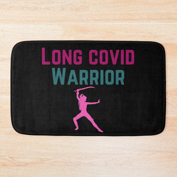 Item preview, Long Covid Warrior Pink Warrior Woman designed and sold by Popciety.