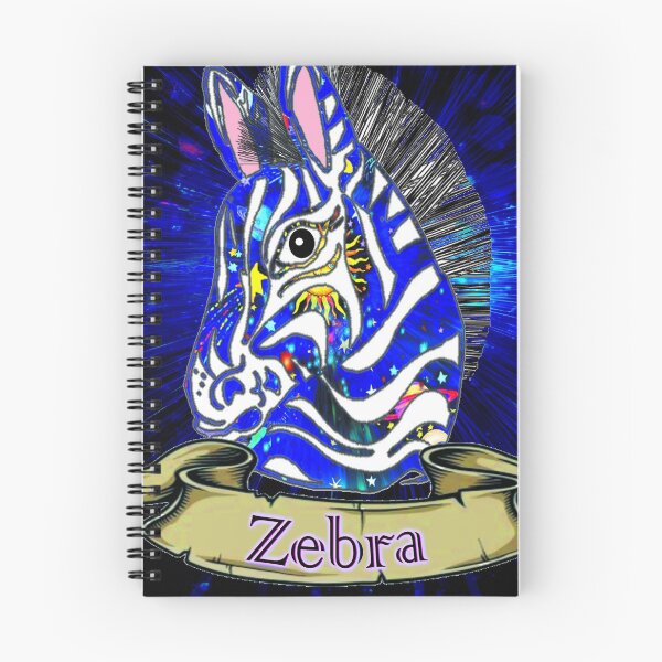Item preview, espdzines Blue Celestial Zebra  designed and sold by EspDzines.