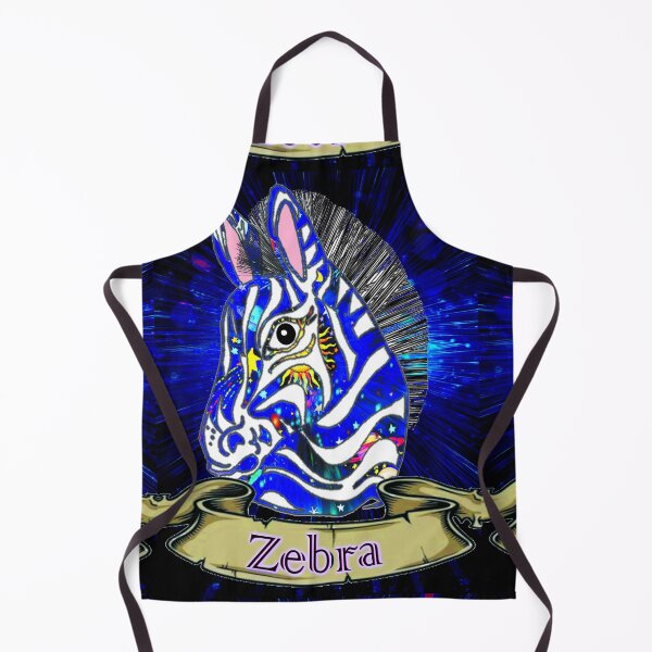 Item preview, espdzines Blue Celestial Zebra  designed and sold by EspDzines.