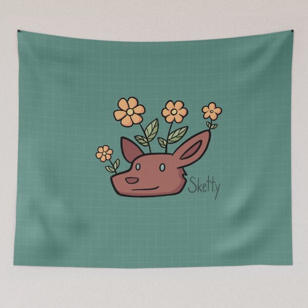 Item preview, Flower Deer designed and sold by jastinamor.