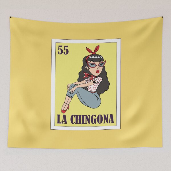 Item preview, La Chingona Loteria de Mexico, 5 May Gift, Mexican Bingo designed and sold by ismagarri.