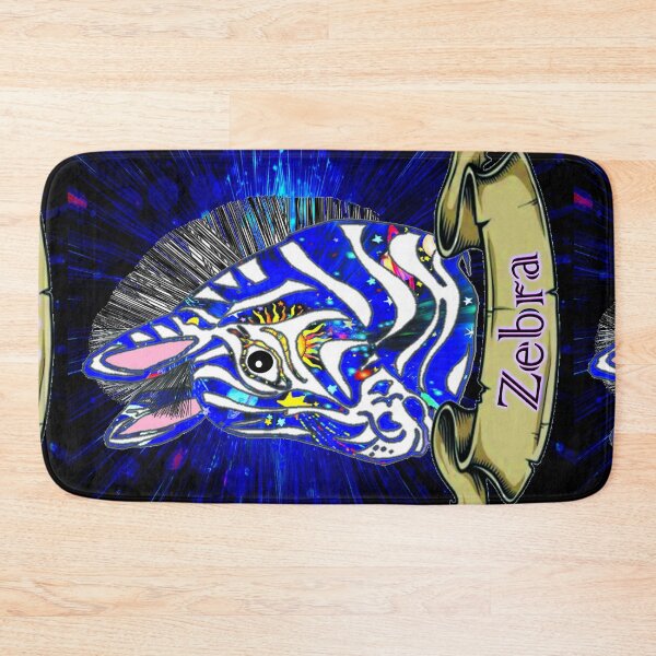 Item preview, espdzines Blue Celestial Zebra  designed and sold by EspDzines.