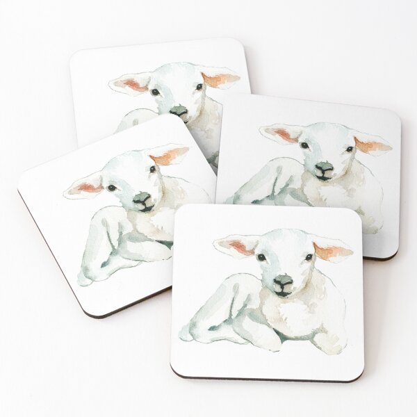 Item preview, Lovely Lamb Cute Sheep designed and sold by WildAliceArt.
