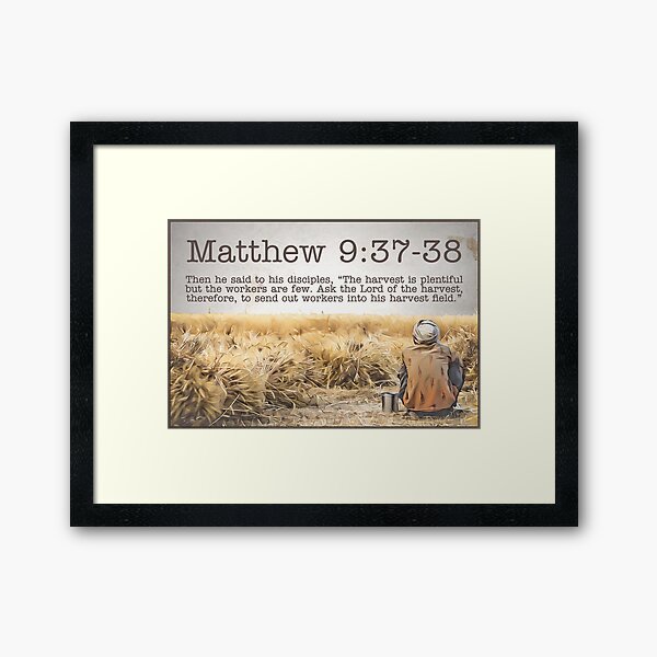 Item preview, Matthew 9:37-38 designed and sold by debradeka.