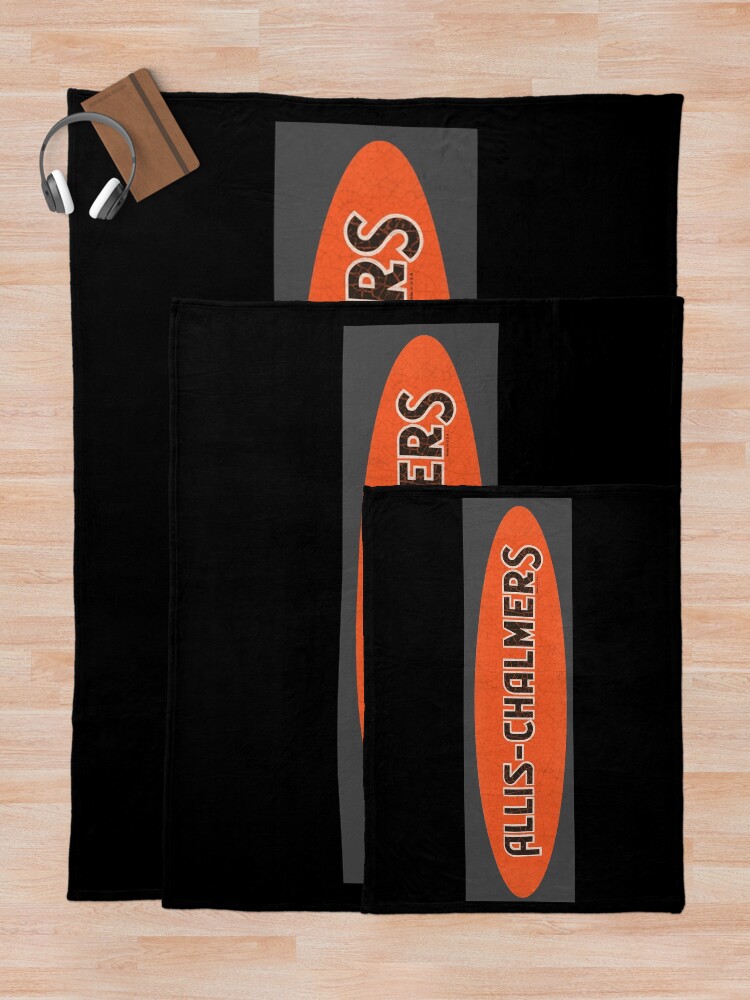 Alternate view of Allis Chalmers usa TRACTORS Throw Blanket