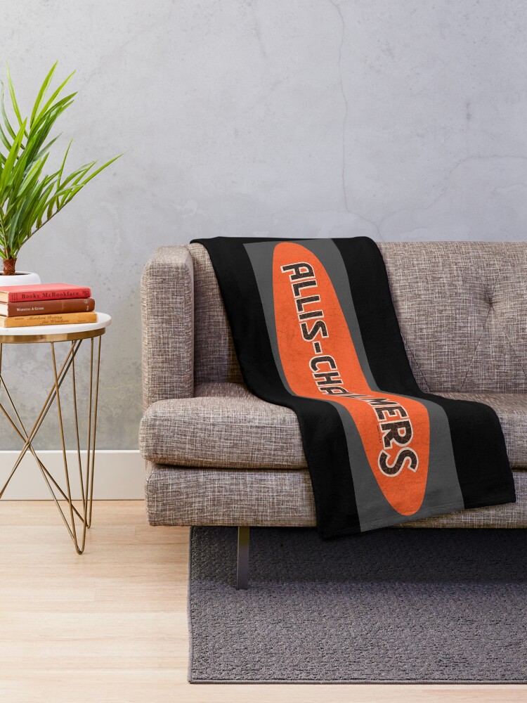 Alternate view of Allis Chalmers usa TRACTORS Throw Blanket