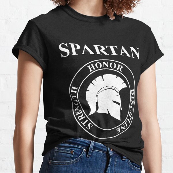 Spartan Warrior Virtues of Sparta Classic T-Shirt