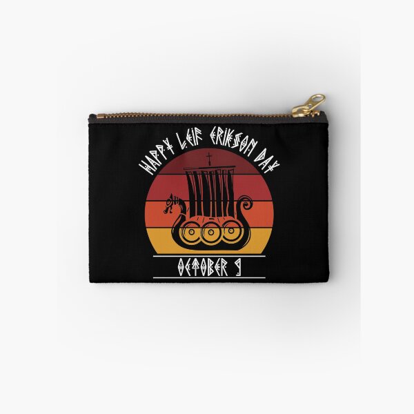 Item preview, Happy Leif Erikson Day Vikings designed and sold by RoguePixel.