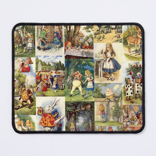 Alice in Wonderland Vintage Mouse Pad