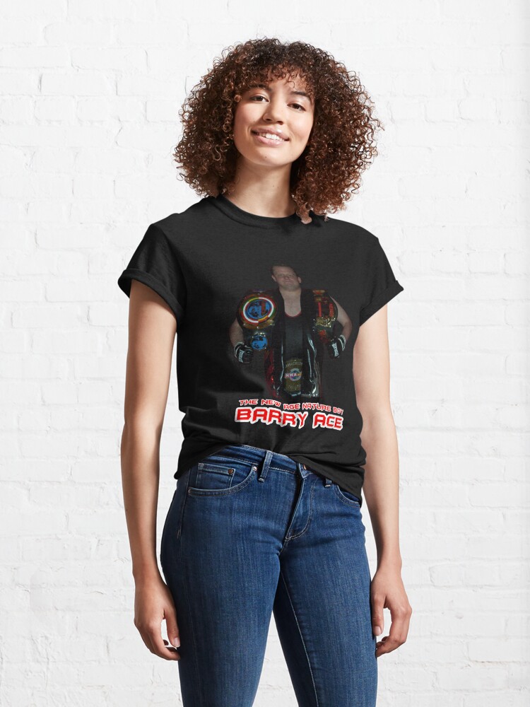 Alternate view of "New Age Nature Boy" Barry Ace Classic T-Shirt