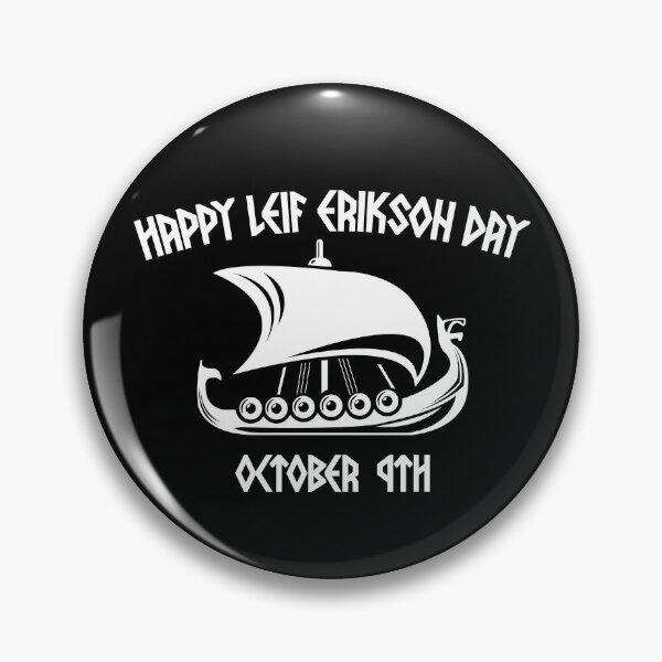 Item preview, Happy Leif Erikson Day Vikings designed and sold by RoguePixel.