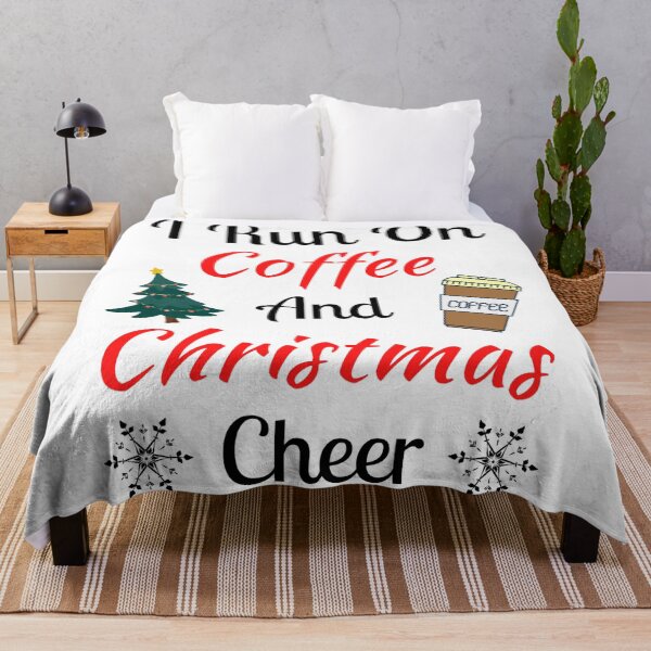 Item preview, I Run On Coffee And Christmas Cheer - Funny Christmas Sayings designed and sold by chetan786.
