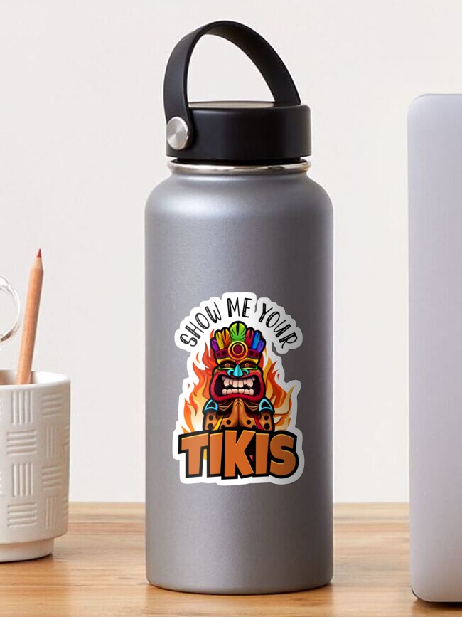 Show Me Your Tikis Funny Hawaiian Torch T Shirt