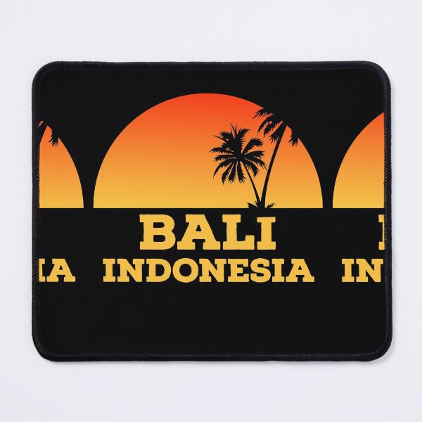 Item preview, Bali Indonesia Vintage Surfing Sunset Souvenir gift designed and sold by Rustic Valley Studio.