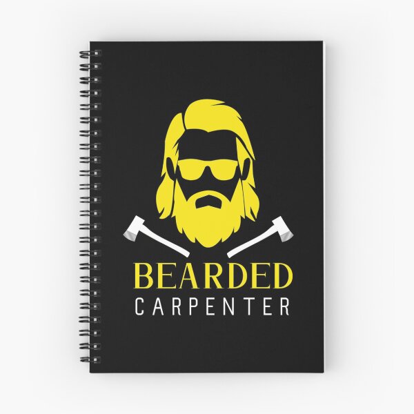 Item preview, Bearded Carpenter 122 Gift Halloween Day, Thanksgiving, Christmas Day designed and sold by HeatherBradfor.