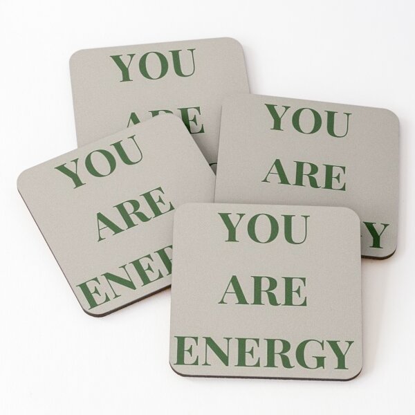 Item preview, YOU ARE ENERGY designed and sold by moodbubble.
