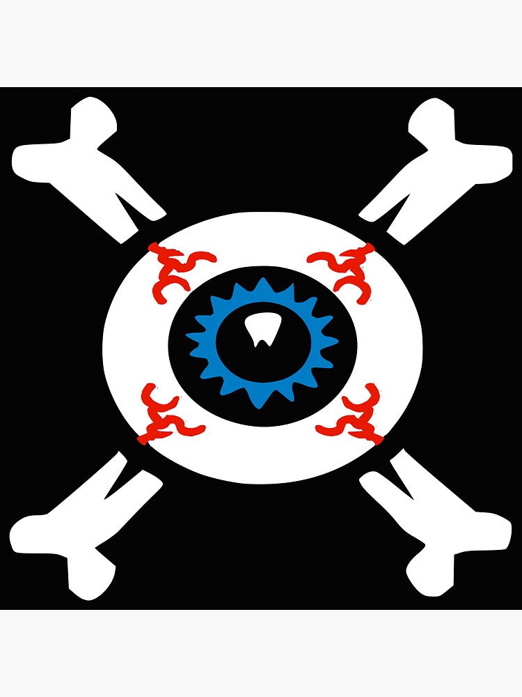 Eye-ball & Cross-bones by Brian Benson by backbrain