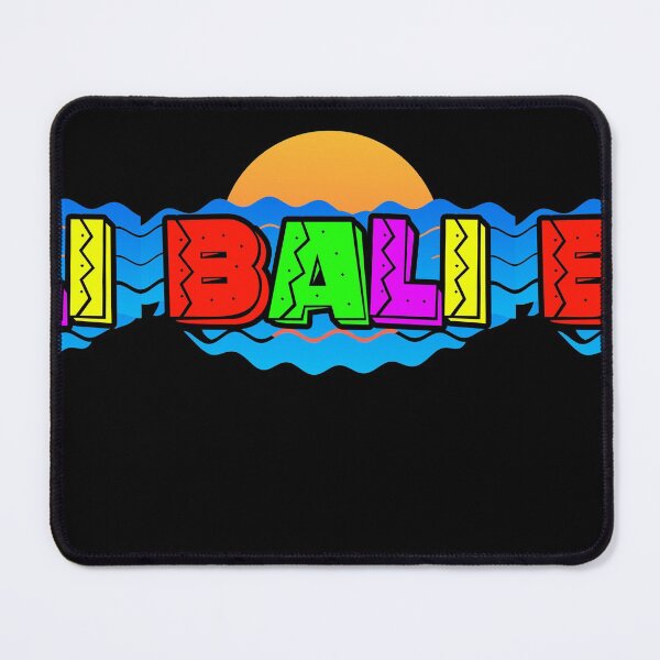 Item preview, Bali Indonesia Vintage Surfing Sunset Souvenir gift designed and sold by Rustic Valley Studio.