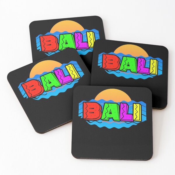 Item preview, Bali Indonesia Vintage Surfing Sunset Souvenir gift designed and sold by Rustic Valley Studio.
