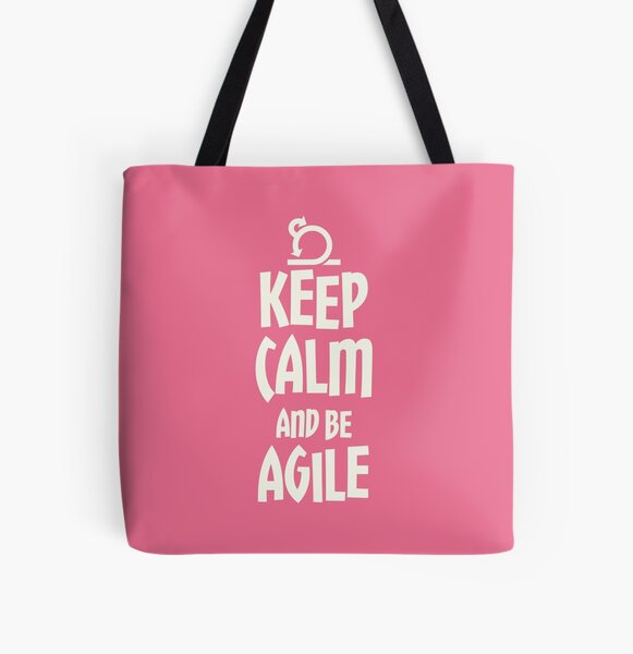 Item preview, Keep Calm And Be Agile designed and sold by DAFIN.