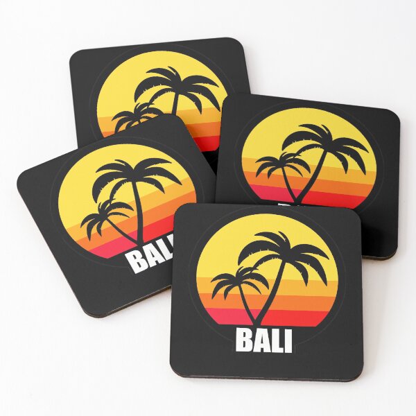 Item preview, Bali Indonesia Vintage Surfing Sunset Souvenir gift designed and sold by Rustic Valley Studio.