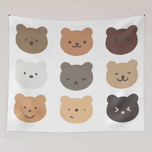 Item preview, Cute Brown Bears  designed and sold by bebeshark.