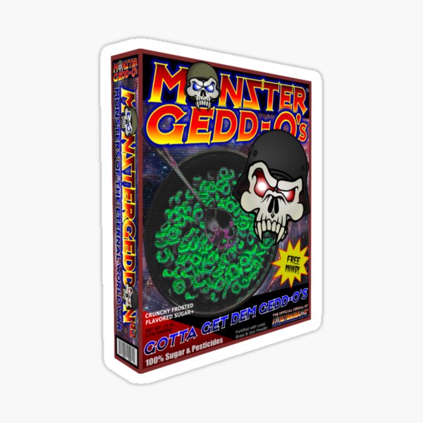 MONSTERGEDD-O's Sticker