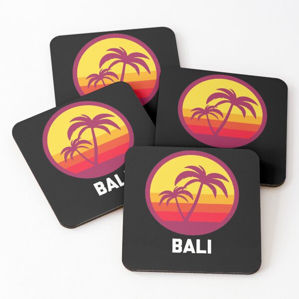 Item preview, Bali Indonesia Vintage Surfing Sunset Souvenir gift designed and sold by Rustic Valley Studio.