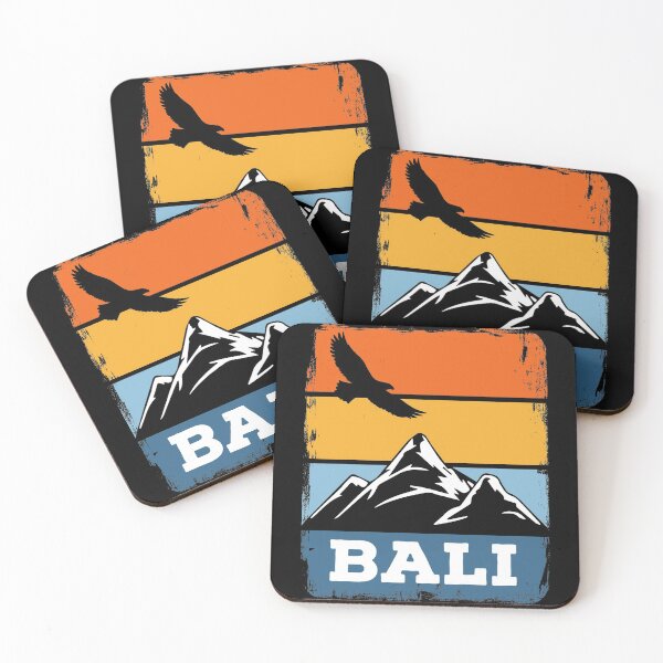 Item preview, Bali Indonesia Vintage Surfing Sunset Souvenir gift designed and sold by Rustic Valley Studio.