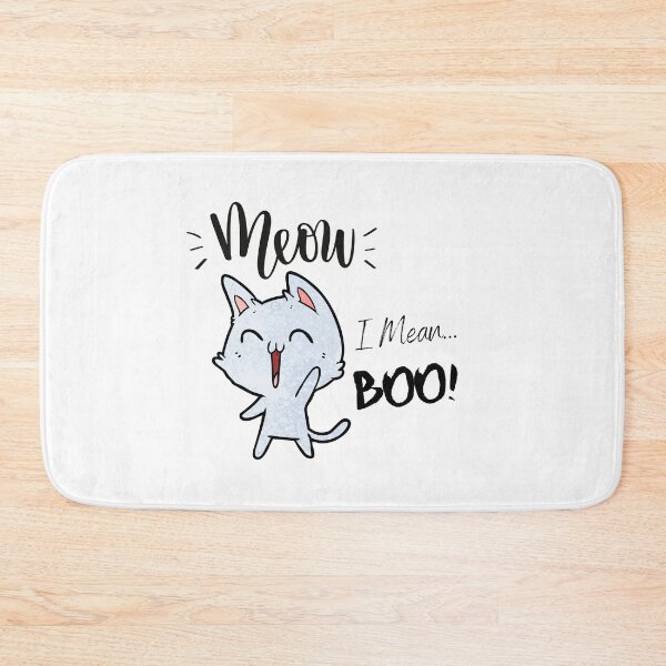 Item preview, Meow I Mean Boo - Funny designed and sold by CreativeMansion.