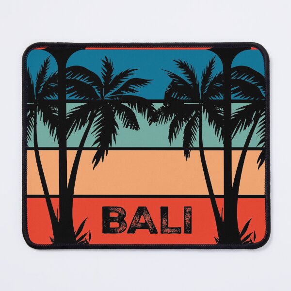 Item preview, Bali Indonesia Vintage Surfing Sunset Souvenir gift designed and sold by Rustic Valley Studio.