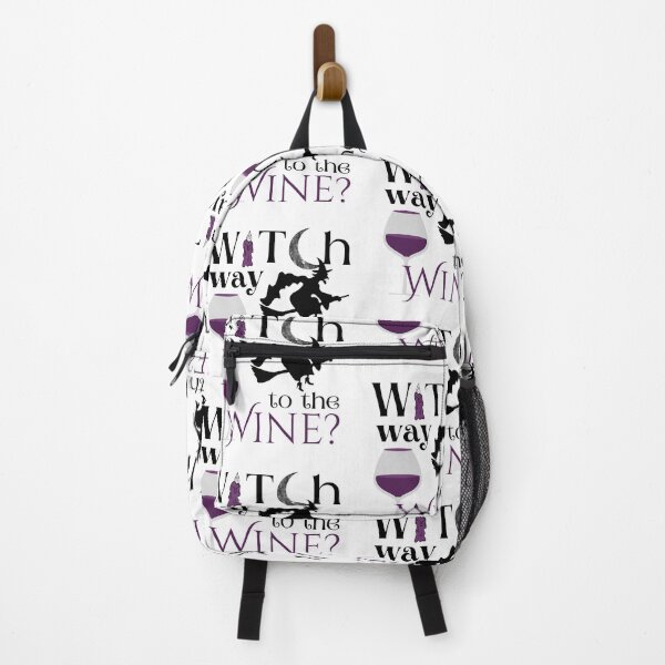 Item preview, Witch Way to the Wine? | Funny Halloween Witch Design designed and sold by MiaDelelai.
