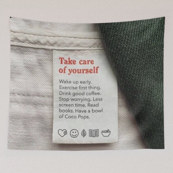 Item preview, CARE LABEL designed and sold by moodbubble.