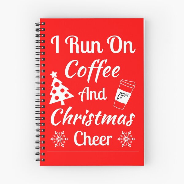 Item preview,  I Run On Coffee And Christmas Cheer - Funny Christmas Sayings designed and sold by chetan786.