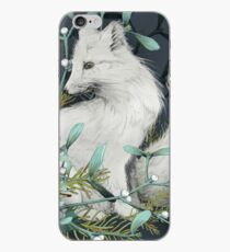 Arctic Fox Holiday Portrait iPhone Case