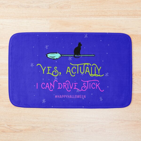 Item preview, Yes, Actually I  Can Drive Stick - just in time for Halloween designed and sold by hardscuffle.
