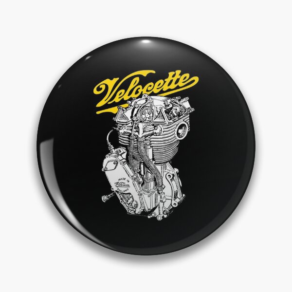 Item preview, British Motorcycle Engine - Velocette KTT350 Gift Halloween Day, Thanksgiving, Christmas Day designed and sold by HeatherBradfor.