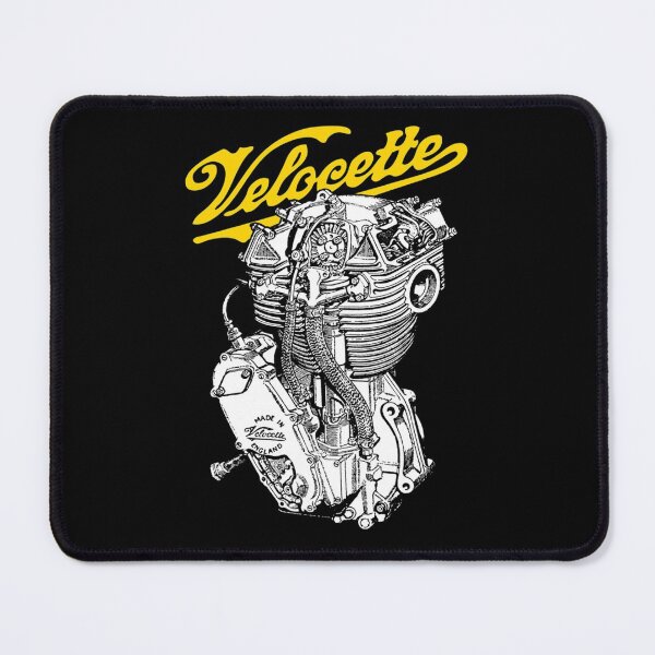 Item preview, British Motorcycle Engine - Velocette KTT350 Gift Halloween Day, Thanksgiving, Christmas Day designed and sold by HeatherBradfor.
