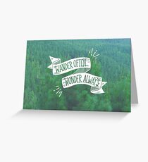 gren Greeting Card