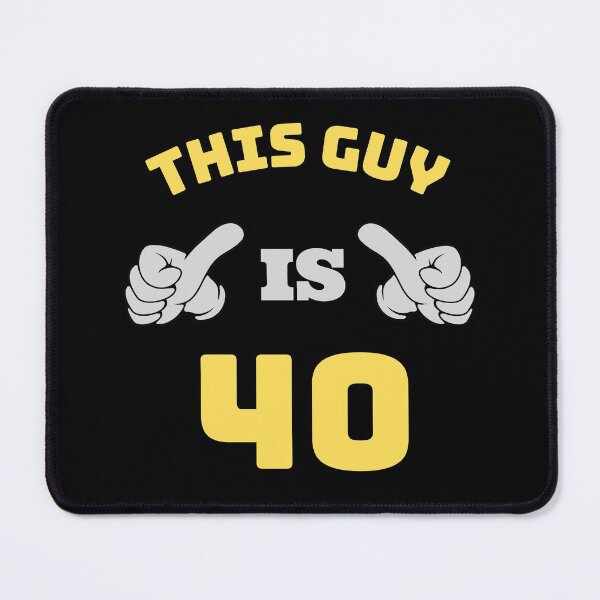 Item preview, This guy is 40 years old ,Idea gift for a man 40th shirt designed and sold by PuPPuB.