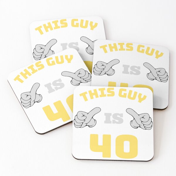 Item preview, This guy is 40 years old ,Idea gift for a man 40th shirt designed and sold by PuPPuB.