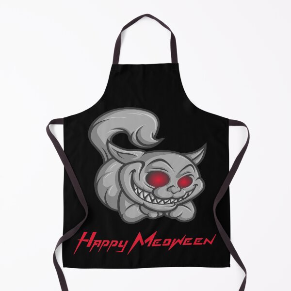 Item preview, Happy Meoween Demonic Chesire Cat Halloween Perfect on t-shirts To stickers designed and sold by LMcDs.