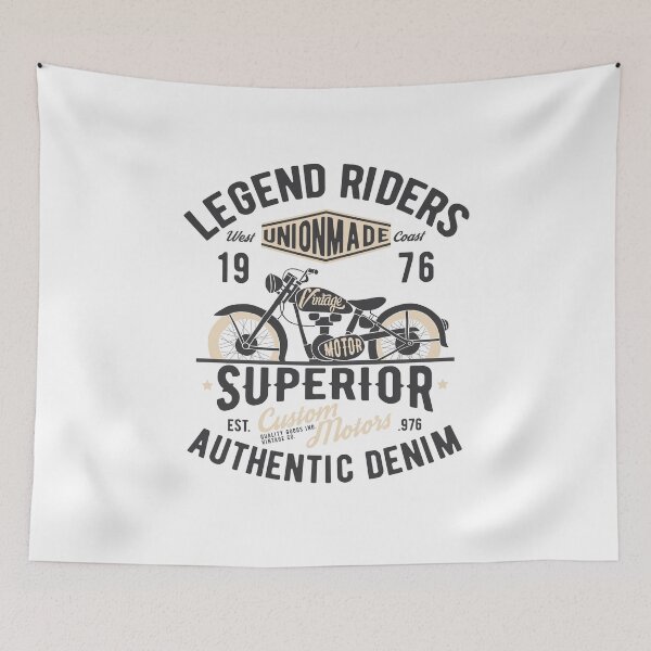 Item preview, Vintage Motorcycle Legend Riders designed and sold by sevenonesix.