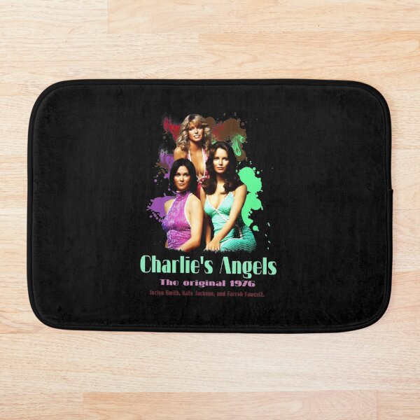 Charlie's Angels original 1976 Gift Halloween Day, Thanksgiving, Christmas Day Bath Mat